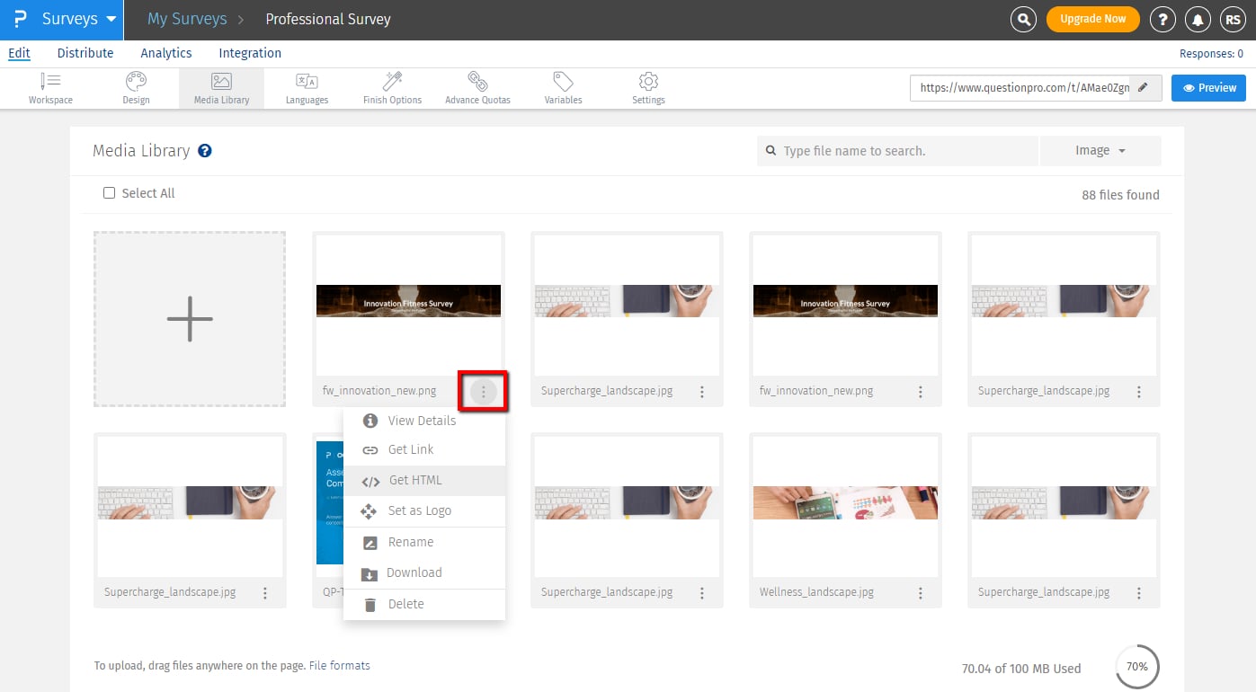 Survey Software Help Image